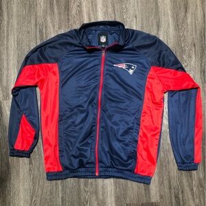 NFL New England Patriots Men's XL Full-Zip Jacket